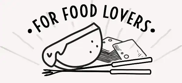 For food lovers width=