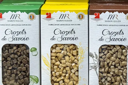 Crozet de Savoie, fabrication artisanale, Maison Rullier à Annecy